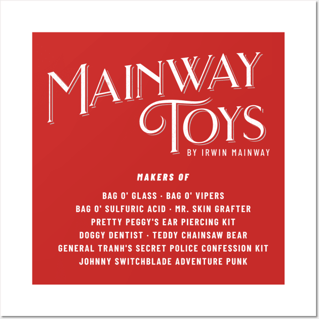 Mainway Toys by Irwin Mainway Wall Art by BodinStreet